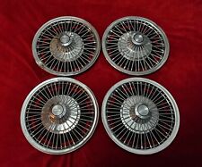 Chevy Spoke Hubcaps Chevelle Wire Wheel Covers 1967 1968 1969 1970 1971 1972