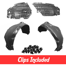 Fender Liner Engine Under Cover Set W Clips For 2012-2013 Toyota Camry L Le