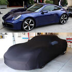 For Porsche 992 911 928 718 Boxster S Indoor Car Cover Stretch Satin Dustproof