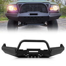 Steel Black Powder Coated Front Bumper W Winch Plate Fits 1998-2011 Ford Ranger