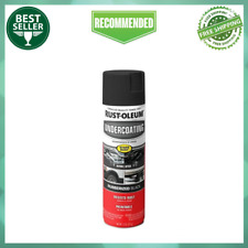 1pc Black Cars Truck Undercoating Rubberized Protection Coating Spray Paint 15oz