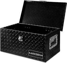 Arksen 20 Inch Heavy Duty Aluminum Diamond Plate Tool Box Truck Bed Rv Trailer