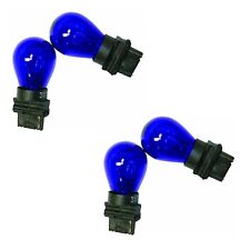 4x 3156 Blue Bright Light Bulbs Car Auto Signal Turn Backup S8 Miniature Lamp