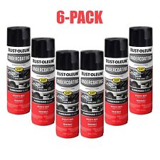 Rust-oleum 248657 Rubberized Undercoating Spray 15 Oz Black 6 Pack