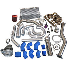 Cxracing Gt35 Turbo Manifold Kit For 98-05 Toyota Lexus Is300 2jzge 2jz-ge Na-t