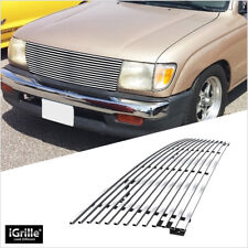 For 1998-2000 Toyota Tacoma97 2wd Upper Stainless Chrome Billet Grille Grill