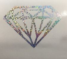 24 Diamond Decal Car Window Vinyl Jewel Love Laptop Sticker Holographic Colors