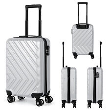 20 Inch Lightweight Carry On Suitcase Hard Shell Luggage With Spinner Wheels
