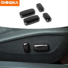 For Chevy Camaro 2010-15 Seat Adjust Handle Switch Button Knob Cover Trim Black