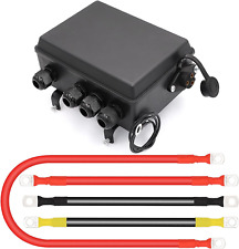 Winch Solenoid Relay Control Contactor Box For 8000-17000lbs Electric Atv Utv Wi