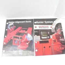 1986 Hunter Wheel Alignment System Racks C111 Shop Dealership Tools Brochure