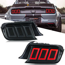 Led Sequential Tail Lights For Ford Mustang S550 2015-2022 Animation Rear Lamps