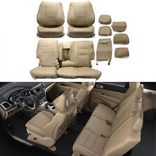 For 2011 2012 2013 2014-2019 Jeep Grand Cherokee Beige Seat Cover