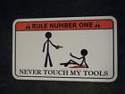 Funny Tool Box Warning Sticker - Must Have - Mac Snapon Dewalt