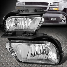 For 04-07 Chevy Silverado 1500 2500 3500 Hd Clear Lens Bumper Fog Light Lamps