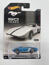 2013 Hot Wheels Mustang 50 Years Blue 62 Ford Mustang Concept Bdl73 0911 1l