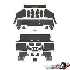 Front Rear Bumper Bare Metal Kit Mount Plate Diy For Jeep Cherokee Xj 84-01