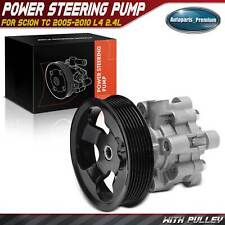 Power Steering Pump W Pulley For Scion Tc 2005 2006 2007-2010 2.4l 4431020870
