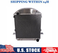 3rows Aluminum Radiator For 1924 1925 1926 1927 Ford Model T Bucket Chevy Engine