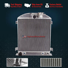 2.44 All Aluminum Radiator Fit For 1933 Ford Hi-boy 3row At