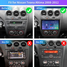 432gb Car Radio Stereo Android 13 Gps Navi 48eq Cam For Nissan Altima 2008-2012