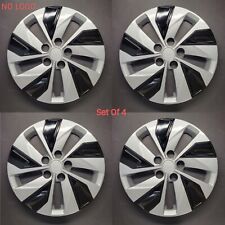 Wheel Covers Hubcaps Fits 2019-2023 Nissan Altima 16 Silver Black 538-16sb