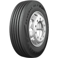 4 Tires General Hs 2 28575r24.5 Load H 16 Ply Steer Commercial