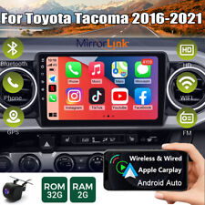 Android 13 Apple Carplay Car Radio Stereo Gps Navi For Toyota Tacoma 2016-2021
