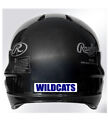 Custom Batter Helmet Name Plate Baseballsoftball Vinyl Decal