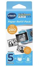 Vtech Kidizoom Printcam Paper Refill Pack 280 Photos 3 Regular Rolls Print Cam