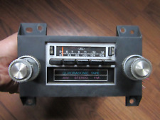 Original Ford Lincoln Quadrasonic Amfm Stereo Radio - 8 Track Needs Work