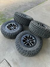 17 2024 Jeep Wrangler 392 Beadlock Black Wheels Tires Factory Oem Set 4 35