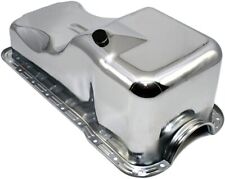 New Sbf Ford Front Sump Chrome Steel Oil Pan-260 289 302-falconfairlanecougar