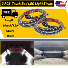 Universal Led Truck Bed Lights Strips Bars For 12v Pickup Truck 60in150cm White