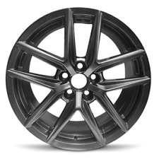 New 18x8 Inch Wheel For Lexus Is300 16-19 Hyper Black Painted Alloy Rim
