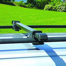 Universal Roof Bars Longitudal Open Roof Rails Roof Bars Pair 117cm Length