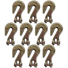 10x 516 Clevis Grab Hook Chain Lever Ratch Binder Flatbed Truck Hooks Cargo