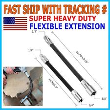 2pc Flexible Extension 8 X 38 6 X 14 Socket Bar Ratchet Drive Long Flex