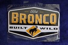 Nib Ford Bronco Built Wild Magnet Accessory Fomoco Blue Oval