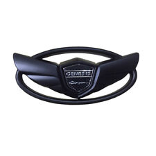 Matte Black Front Grille Or Rear Emblem Badge Genesis Wing For 10-15 Coupe