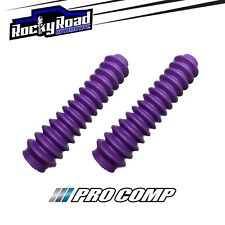 Pro Comp Purple Universal Shock Absorber Dust Boot Boots 2 X 11 Pair