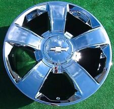Chevrolet Silverado Tahoe Suburban Chrome Wheel Oem 20 Inch Rd2 20937762 5651