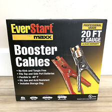 Everstart Maxx Heavy Duty Booster Jumper Cables Professional Grade 20ft 4 Gauge