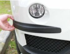 2x Carbon Fiber Pattern Front Rear Bumper Corner Protection Lip Guards Scratch