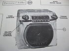 1953 Buick Sonomatic 981321 Radio Photofact