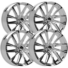 Set Of 4 Oe Wheels Ca90 22x9 6x5.5 28mm Chrome Wheels Rims 22 Inch