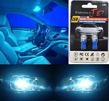 Led 5050 Light Icy Blue 8000k 194 Two Bulb License Plate Tag Replace Fit Smd Jdm