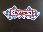 New-old Stock Champion Spark Plugs Automotive Iron On Patches 2 X 4-34