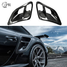 For Porsche 07-10 997 Turbo Gt2 Turbo Side Air Vent Intake Scoops Carbon Fiber