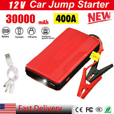 30000mah Car Jump Starter Booster Jumper Box Power Bank Battery Charger Durable